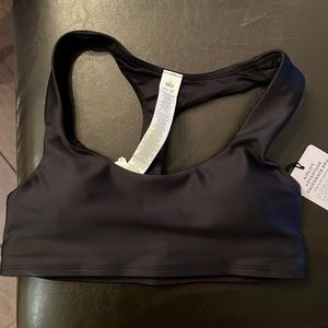 Alo Yoga Airlift Advantage Racerback Black Bra XS